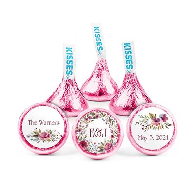 108 Kiss Wedding Stickers Custom Wedding Favors for Kisses Party Favors Decor