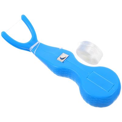 Artibetter Dental Floss Holder Reusable Floss Mate Handle Rack Replacement