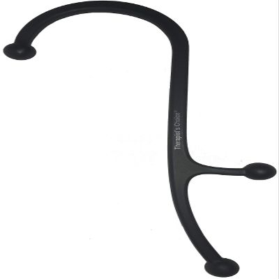 Therapists Choice Pressure Point Hook Cane, Back and Neck Massager for Trigger Point Fibromyalgia Pain Relief and Self Massage