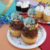 Christmas Village Cupcake Picks Toppers Decoration Set of 6 view 4