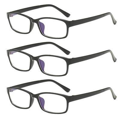 DEPEYE 3 PRS Myopia Glasses for Mens Womens -5.5 Blue Light Blocking Distance Nearsighted Eyeglasses
