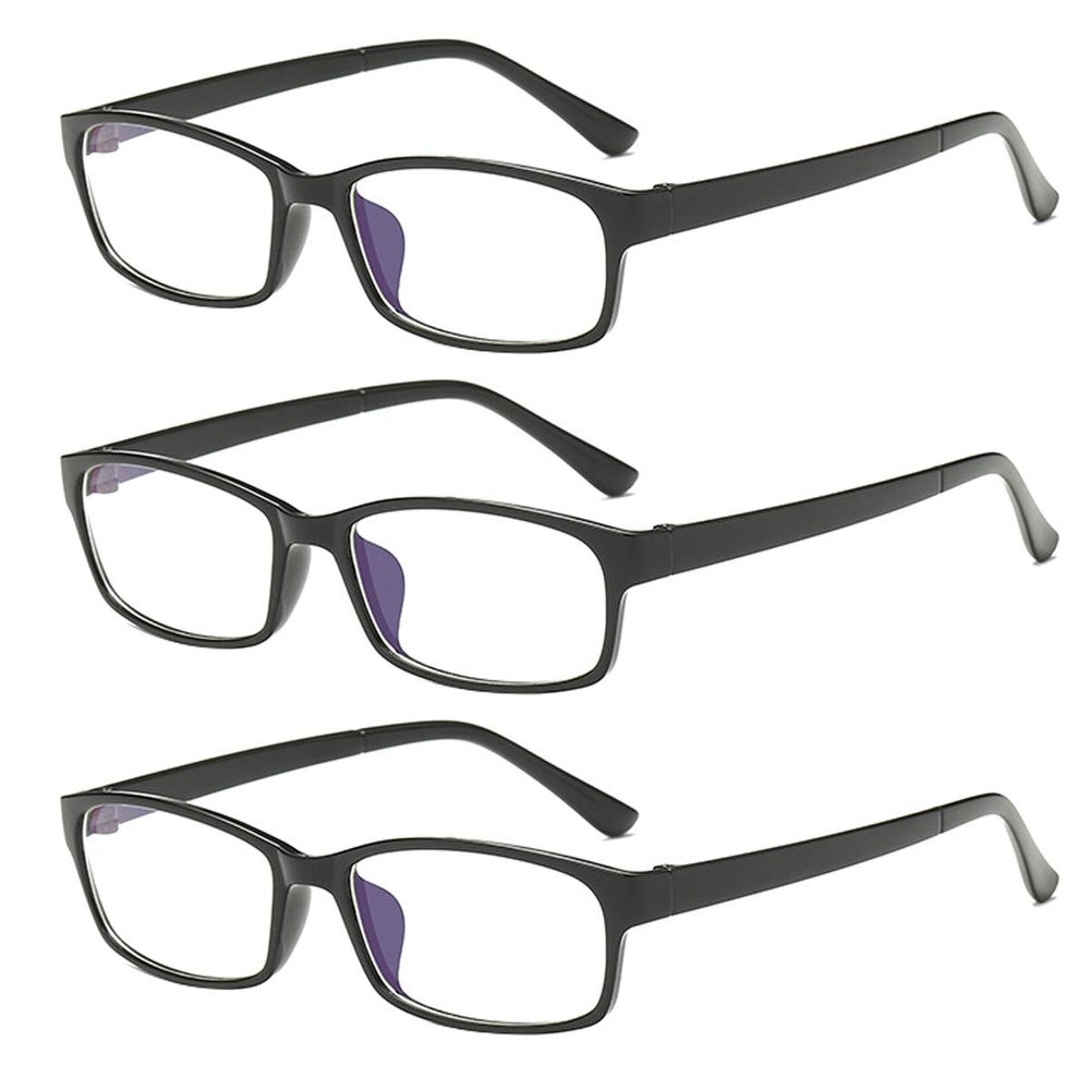 DEPEYE 3 PRS Myopia Glasses for Mens Womens -5.5 Blue Light Blocking Distance Nearsighted Eyeglasses