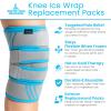 Arctic Flex Gel Replacement Packs - Ice Packs Reusable for Knee Ice Brace - Hot and Cold Gel Pack for Injuries, Pain Relief, Swelling - Flexible Therapy Compression Wrap - Athletic, Women, Men view 2
