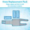 Arctic Flex Gel Replacement Packs - Ice Packs Reusable for Knee Ice Brace - Hot and Cold Gel Pack for Injuries, Pain Relief, Swelling - Flexible Therapy Compression Wrap - Athletic, Women, Men view 4