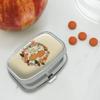 Give Thanks with Pumpkins Thanksgiving Rectangle Pill Case Trinket Gift Box view 2