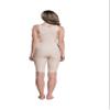 Marena FBS Recovery Mid-Calf-Length Girdle with Suspenders - Stage 1, L, Beige view 2