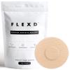 Flexd - Libre 3 Sensor Covers Waterproof, Freestyle Adhesive Patches (Pack of 25) Tan view 2