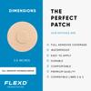 Flexd - Libre 3 Sensor Covers Waterproof, Freestyle Adhesive Patches (Pack of 25) Tan view 3