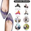 VIEEL 2 Pairs Soft Sponge Big Toe Plug Foot Brace Pads Adjustable Shoe Filler Unisex Shoe Inserts for Men & Women, Pumps, Flats, Sneakers (Beige) view 4