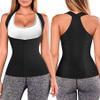 URSEXYLY Women Back Braces Posture Corrector Waist Trainer Vests Tummy Control Body Shapers for Spinal Neck Shoulder and Upper Back Support (3XL, Black) view 1
