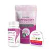 NutraBlast Boric Acid Suppositories 600mg (30 Count) Bundle with Disposable Suppository Applicators (15-Pack) and Feminine pH Test Strips 3.0-5.5 (100 Tests Roll) view 1