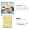 Beeswax Food Wraps 1 Meter Roll 13 x 39 Inch Reusable Beeswax Wraps Eco-Friendly Sustainable Food Storage Wraps for Sandwich, Cheese, Fruit, Bread, Snacks (Bee Pattern) (1, 13x39 ) view 4