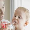 nenedent Educational Baby Toothpaste with Finger Brush view 3