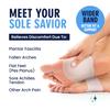 Dr. Frederick's Original Arch Support Sleeves Plus - 2 ct - Doctor-Developed Plantar Fasciitis & Flat Feet Relief - Foot Braces for Fallen Arches, Heel Pain & Achy Feet - Soft Gel Cushion - L/XL view 2