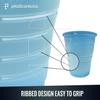 1000 Purple 5 Ounce Dental Rinse Plastic Disposable Ribbed Drinking Cups view 4