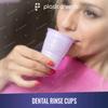 1000 Blue 5 Ounce Dental Rinse Plastic Disposable Ribbed Drinking Cups view 3