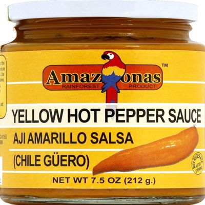 AMAZONAS Hot Sauce, 0742987126211, Yellow Pepper, 7.5 Ounce