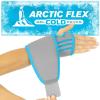 Arctic Flex Wrist Ice Pack Wrap - Refreezable Gel Compression Support - Flexible Hot & Cold Brace for Injuries, Rheumatoid, Tendinitis, Swelling & Carpal Tunnel - Reusable for Pain & Muscle Therapy view 1