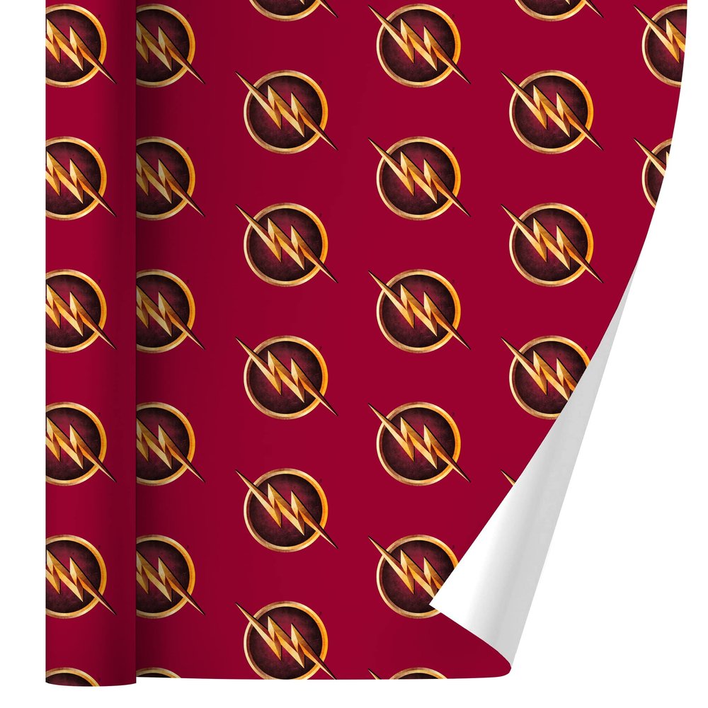 GRAPHICS & MORE The Flash TV Series Logo Gift Wrap Wrapping Paper Rolls