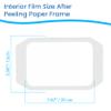 Houseables Waterproof Bandages, Transparent Film Dressing, Waterproof Bandages Post Surgical, 6x8, Wound Cover, Transparent Dressing, Wound Covers for Showering, Water Proof Patches for Skin, Large view 2