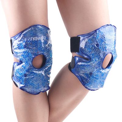NEWGO Ice Pack for Knee Pain Relief, FSA Eligible Cold Pack Gel Ice Packs for Knee Replacement Surgery, Arthritis, Swelling, Bruises - 2 Pack