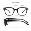 VisionGlobal Blue Light Blocking Glasses for Women and Men, Computer Reading Glasses, Anti Glare (Black, +1.00 Magnification) view 3