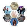 Finger Cots Finger Protectors Finger Guards Cots Crafting Gloves Finger Support Finger Sleeves for Trigger Finger Hand Eczema Finger Sleeves Corn Cracking Arthritis Anti Slip Heat Resistant 10PCS view 1