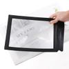 A4 Large Sheet Magnifier 3X Magnification Magnifying Glass Full Page Hands-Free Handheld Reading Aid Magnifiers Lens Portable PVC Frame Magnifier for Reading Books & Newspapers &Low Vision Aids view 1