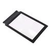 A4 Large Sheet Magnifier 3X Magnification Magnifying Glass Full Page Hands-Free Handheld Reading Aid Magnifiers Lens Portable PVC Frame Magnifier for Reading Books & Newspapers &Low Vision Aids view 3