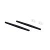 Betterun Black Replacement Nose Pads Pieces Ear Socks Rubber Kits for Oakley Whisker view 1