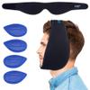 NEWGO Wisdom Teeth Ice Pack Head Wrap for Face Oral Surgery, FSA Eligible, Jaw Ice Pack for Face with 4 Hot Cold Gel Pack for TMJ, Tooth Extraction, Tonsillectomy Recovery view 1