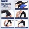 NEWGO Shoulder Ice Pack Wrap, Ice Shoulder Brace for Rotator Cuff and Arm, 3D Gel Cold Compression Sleeve for Injuries Reusable, Instant Cold Compress Wrap for Surgery Recovery & Shoulder Discomfort view 4