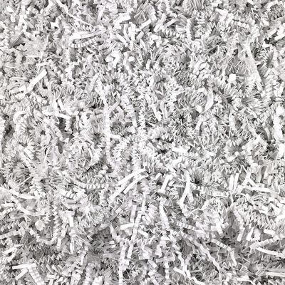 Worlds 2LB Crinkle Cut Paper Shred Filler for Gift Wrapping, Birthday,Weddings, Gift Box Basket Filler Decor,White