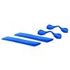 Betterun Blue Replacement Nose Pads Pieces Ear Socks Rubber Kits for Oakley RadarLock Path view 1