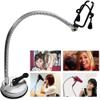 Stainless Steel Hands Free Hair Dryer Holder with Sucker Utensil view 1