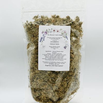Arnica Flowers Dried | 6oz | salves ointment | Heterotheca inuloides | The Bloomin Herb Shoppe | Bulk