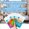 Tru-Colour Skin Tone Shade Fabric Bandages, Resealable Bag (120 Count)  Flexible, Waterproof, PFAS-Free Adhesive Strips Help Protect Cuts, Scrapes, Scratches  Multicolor view 4