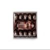 Ferrero Rocher Rondnoir, Premium Dark Chocolate 14 Count - Individually Wrapped Candy Gift Box with Cocoa Filling, Crispy Wafer Shell & Whole Almond Dark Chocolate Pearl Center, 138g/4.8oz view 1