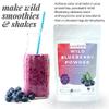 powbab Wild Blueberry Powder: 100% Whole Wild Blueberries (6 oz). Canada Grown. Not from Freeze Dried Blueberries, Not Blueberry Extract, No Juice Concentrate, Not Bilberry. Pure Fruit Powder, Non-GMO view 3