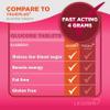 Leader Glucose Tablets Raspberry 6 Tubes, 10 Tablets Per Tube Pack Of 1 view 3