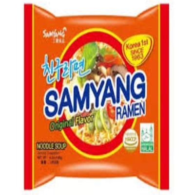 Samyang Ramen Instant Ramen Noodles (Original Flavor) - 3oz (Pack of 10)