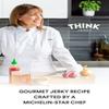Think Jerky Sriracha Honey Turkey Jerky, Chef Crafted Free Range Turkey, Gluten Free, No Antibiotics or Nitrates, Healthy Chef Crafted Recipe, Low Calorie and Low Fat - 1.0 oz Bags, 8 Pack view 4