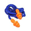 25 Pairs Corded Ear Plugs Soft Silicone Reusable Earplugs Noise Cancelling for Hearing Protection, Sleeping (Orange) view 4