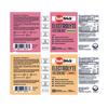 SaltStick FASTCHEWS Variety 2-Pack - 60 Count Bottles of Peach & Watermelon with Race Ready Tube view 2
