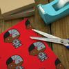 GRAPHICS & MORE Justice League Cyborg Cute Chibi Character Gift Wrap Wrapping Paper Rolls view 4