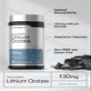 Horbach Lithium Orotate 130mg | 180 Capsules | Non-GMO, Gluten Free, Vegan | 5mg Bioavailable Elemental Lithium view 4