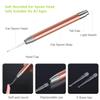 4 Pack Ear Pick with Light, Ear Cleaner Ear Wax Removal Tool Kit for Kids and Adults, Ear Picks Digger & Tweezers & Spiral Spring Ear Spoon Set with Storage Box (Rose Gold) view 4