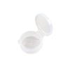 Artibetter 10PCS Mini Empty Clear Round Box with Lid Pill Box Earplug Storage Small Pill Case Small Pill Case view 2