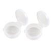 Artibetter 10PCS Mini Empty Clear Round Box with Lid Pill Box Earplug Storage Small Pill Case Small Pill Case view 3
