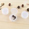 Artibetter 10PCS Mini Empty Clear Round Box with Lid Pill Box Earplug Storage Small Pill Case Small Pill Case view 4